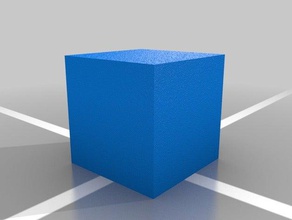 3d-Drucker test cube 3d-Druck-tests die Kalibrierung 3d print model - Mito3D