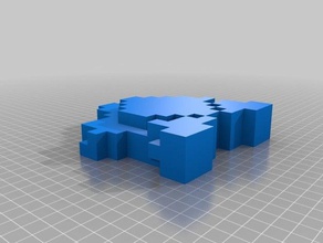 blocos arte 3d print model - Mito3D
