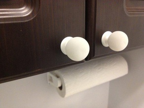 cupboard knob decor 3d print model - Mito3D