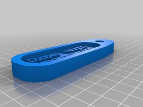 cooper tag household customized 3d print model - Mito3D