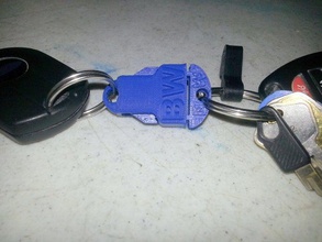 key chain clip keychains 3d print model - Mito3D
