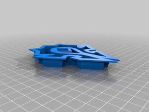 horde cookie cutter kitchen dining 3d print model - Mito3D