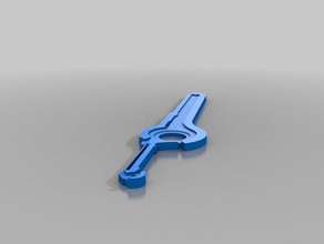 monado kılıç xenoblade video oyunlar 3d print model - Mito3D