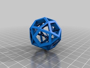 meu personalizados convexo polyhedra2 matemática arte 3d print model - Mito3D