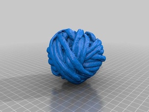 ball Wolle durchsucht Replikate 3d print model - Mito3D