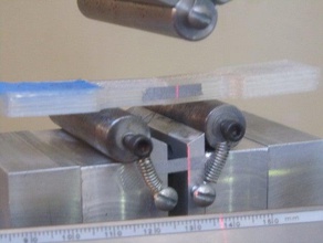 prova di trazione pezzo 3d la stampa i test resistenza dei materiali forza 3d print model - Mito3D
