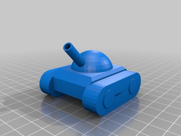 toy tank 3d printing toytank 3D print model - Mito3D