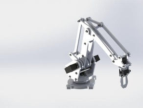 uarm plans la robotique 3d print model - Mito3D