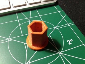 transmission hex wrench adapter engineering 3d print model - Mito3D