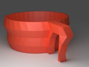 paper cup-holder Küche Essen 3d print model - Mito3D