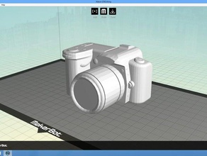 nikon d90 3d model printing camera 3d print model - Mito3D