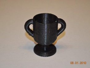 trophy cup rev 2 other 3d print model - Mito3D