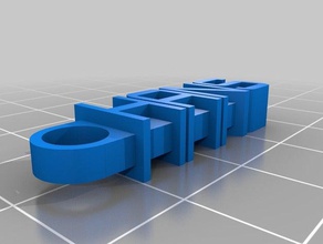 hans organización personalizado 3d print model - Mito3D