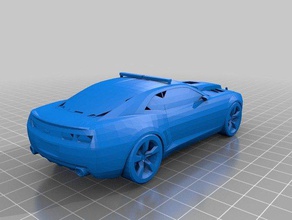 awsome voiture de l'automobile bla 3d print model - Mito3D