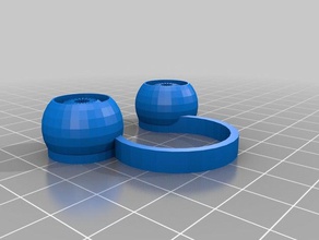 mi personalizados camaleón eye toy mecánica juguetes 3d print model - Mito3D