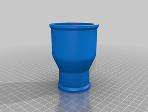 la polvere di porto shop vac adattatore strumenti 21 3d print model - Mito3D