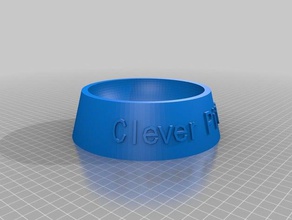 clevers dogbowl pets customized 3d print model - Mito3D
