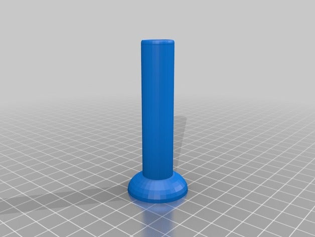 simple lily florero 3d la impresión flor 3D print model - Mito3D