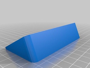 my customized bicolor card holder hydro office 3d print model - Mito3D