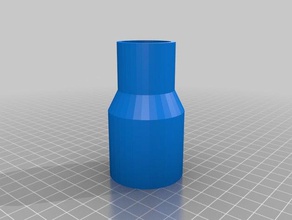 makita drop-Säge-Staub-Extraktion-Anlage Teile dropsaw tube 3d print model - Mito3D