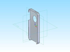 caso do iphone 5 móveis 3d solid edge 3d print model - Mito3D