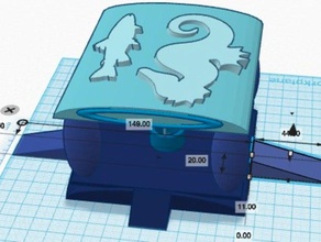 Wasser-Tempel 3d drucken sacc 3d print model - Mito3D