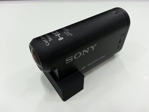 stand actioncam 00 0 câmera sony 3d print model - Mito3D