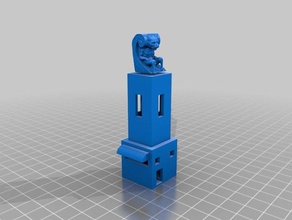gargoyle heights 3d printing tests architecture 3d print model - Mito3D
