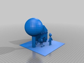 casa del cane 3d la stampa test 3d print model - Mito3D