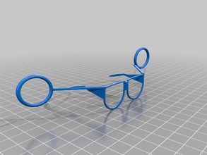 reverse spy glasses wearable 3d print model - Mito3D