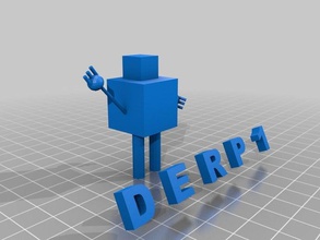 derp1 robot model robotlar 3d print model - Mito3D