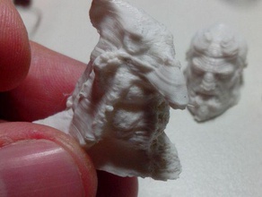 ewok busto esculturas 3d print model - Mito3D