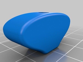 easy print Rändelschraube solidoodle 3d Drucker Teile 3d print model - Mito3D
