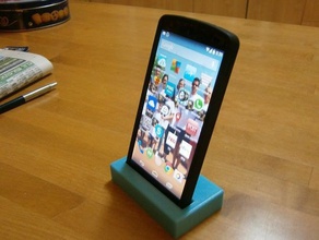 universal anpassbare smartphone-dock mobile smartphonestand smartphone-Halter smartphone-Halterung 3d print model - Mito3D
