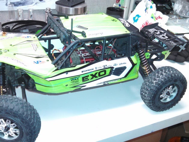 axial exo terra buggy onoff interruptor do suporte de montagem rc veículos 3D print model - Mito3D