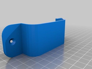 flache Wand-Schalter Abdeckung keine Brückenbildung Dekor lightswitch 3d print model - Mito3D