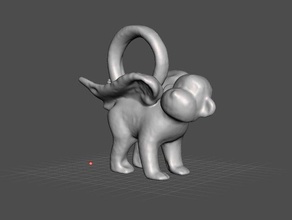 flying monkey remix exploraciones las réplicas digitalizador 3d print model - Mito3D
