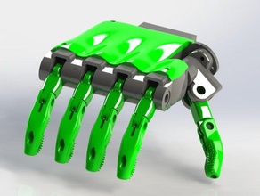 galileo mano de la versión beta otros cyborg beast prótesis 3d print model - Mito3D