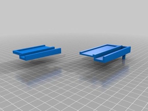 two piece bar drain household 3d print model - Mito3D