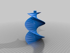windspiral etkileşimli sanat openair büküm 3d print model - Mito3D