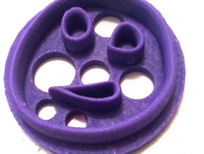 d-oo-b smiley cookiecutter cibo bere 3d print model - Mito3D