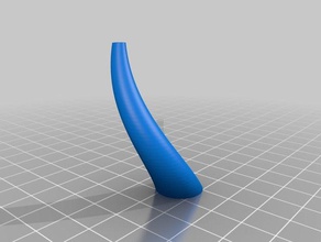 horn sculture personalizzato 3d print model - Mito3D