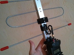 tilki avına uhf 3 anten elemanları diy hamradio 3d print model - Mito3D