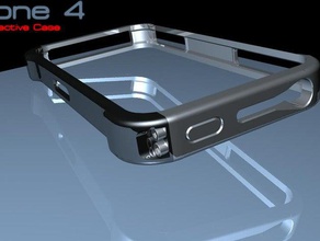 iphone 4 Fall mobile case 3d print model - Mito3D