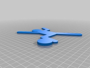 robben llaveros de fútbol hombre naranja 3d print model - Mito3D