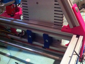 simple mendelmax de la fuente alimentación montaje en común 12v 30a psu 3d impresora partes 3d print model - Mito3D