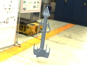 model uzay roketi modelleri 3d print model - Mito3D