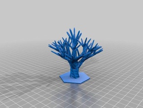 whomping willow modèles personnalisé 3d print model - Mito3D
