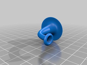 parp-tubo tromba tooter audio orecchio imbuto horn rumore partito vuvuzela 3d print model - Mito3D