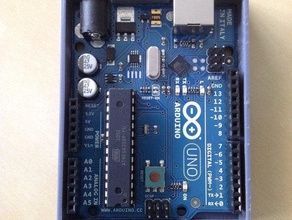 arduino uno pára-choques eletrônica 3d print model - Mito3D